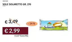 Prezzemolo e Vitale Sole solaretto offerta