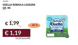 Prezzemolo e Vitale Osella robiola leggera offerta