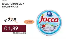Prezzemolo e Vitale Jocca formaggio a fiocchi offerta