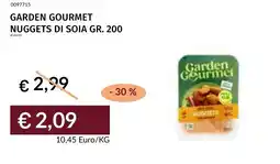 Prezzemolo e Vitale Garden gourmet nuggets di soia offerta