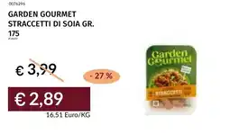 Prezzemolo e Vitale Garden gourmet straccetti di soia offerta