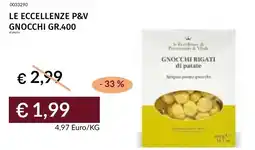 Prezzemolo e Vitale Le eccellenze p&v gnocchi offerta