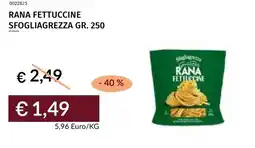 Prezzemolo e Vitale Rana fettuccine sfogliagrezza offerta