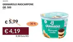 Prezzemolo e Vitale Granarolo mascarpone offerta