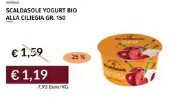 Prezzemolo e Vitale Scaldasole yogurt bio alla ciliegia offerta
