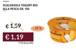 Prezzemolo e Vitale Scaldasole yogurt bio alla pesca offerta
