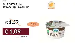 Prezzemolo e Vitale Mila skyr alla stracciatella offerta