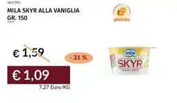 Prezzemolo e Vitale Mila skyr alla vaniglia offerta