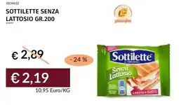 Prezzemolo e Vitale Sottilette senza lattosio offerta