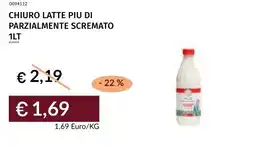 Prezzemolo e Vitale Chiuro latte piu di parzialmente scremato offerta