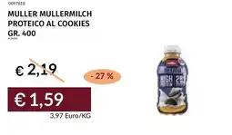 Prezzemolo e Vitale Muller mullermilch proteico al cookies offerta