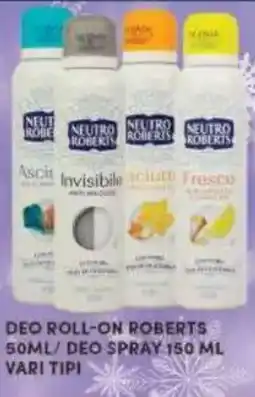 Maury's Deo roll-on ROBERTS /deo spray vari tipi offerta