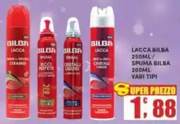 Maury's Lacca BILBA spuma bilba vari tipi offerta