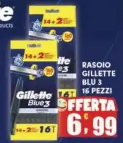 Maury's Rasoio GILLETTE BLU 3 16 pezzi offerta
