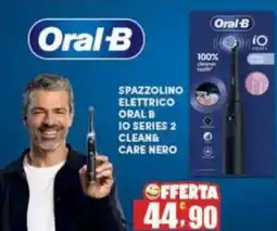 Maury's ORAL B Spazzolino elettrico oral b io series 2 clean& care nero offerta