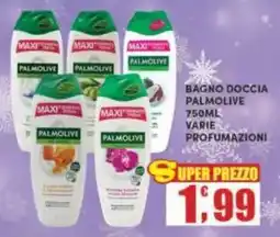 Maury's Bagno doccia PALMOLIVE vari profumazioni offerta