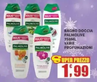 Maury's Bagno doccia PALMOLIVE vari profumazioni offerta