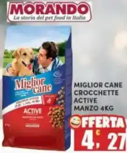 Maury's MIGLIOR CANE Crocchette active manzo offerta