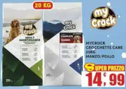 Maury's MYCROCK Crocchette cane manzo/pollo offerta