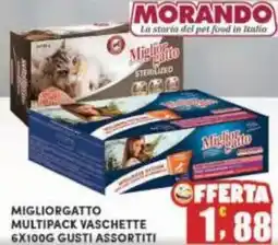 Maury's MIGLIORGATTO multipack vaschette gusti assortiti offerta