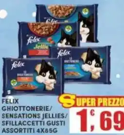 Maury's FELIX ghiottonerie/ sensations jellies/ sfillaccetti gusti assortiti offerta