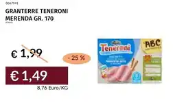 Prezzemolo e Vitale Granterre teneroni merenda offerta