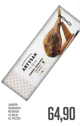 Supermercati Piccolo Jamon serrano 12 mesi offerta