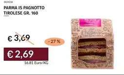 Prezzemolo e Vitale Parma is pagnotto tirolese offerta