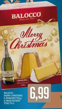 Supermercati Piccolo Balocco merry christmas il pandoro & gran dessert toso offerta