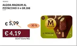 Prezzemolo e Vitale Algida magnum al pistacchio offerta