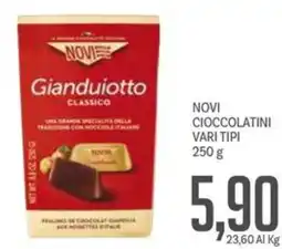 Supermercati Piccolo Novi cioccolatini offerta