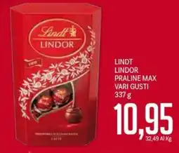 Supermercati Piccolo Lindt lindor praline max offerta