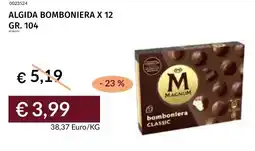 Prezzemolo e Vitale Algida bomboniera x 12 offerta