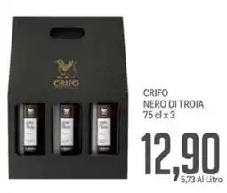 Supermercati Piccolo Crifo nero di troia offerta