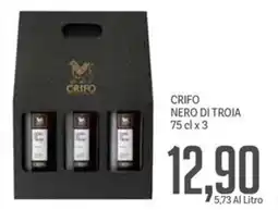 Supermercati Piccolo Crifo nero di troia offerta