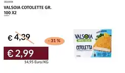 Prezzemolo e Vitale Valsoia cotolette offerta