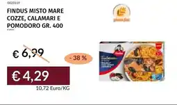 Prezzemolo e Vitale Findus misto mare cozze, calamari e pomodoro offerta
