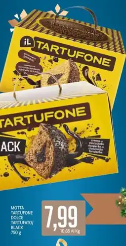 Supermercati Piccolo Motta tartufone dolce tartufato/ black offerta