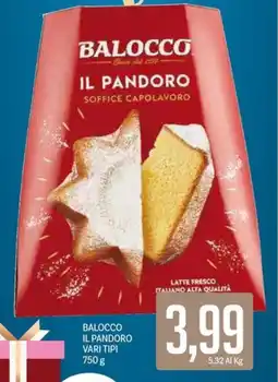 Supermercati Piccolo Balocco il pandoro offerta