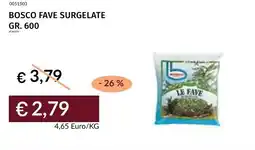 Prezzemolo e Vitale Bosco fave surgelate offerta