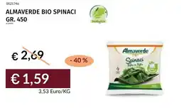 Prezzemolo e Vitale Almaverde bio spinaci offerta