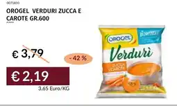 Prezzemolo e Vitale Orogel verduri zucca e carote offerta