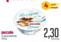 Supermercati Piccolo Piccolo il mascarpone offerta