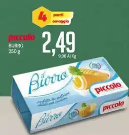 Supermercati Piccolo Piccolo burro offerta