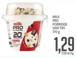 Supermercati Piccolo Milk pro porridge offerta