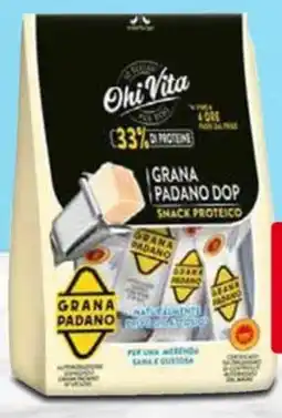Supermercati Piccolo Ohi vita snack grana padano offerta