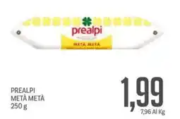 Supermercati Piccolo Prealpi metà metà offerta