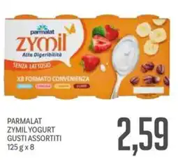 Supermercati Piccolo Parmalat zymil yogurt offerta