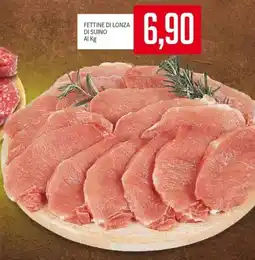 Supermercati Piccolo Fettine di lonza di suino offerta
