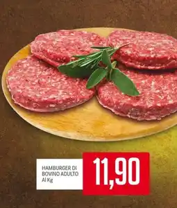 Supermercati Piccolo Hamburger di bovino adulto offerta